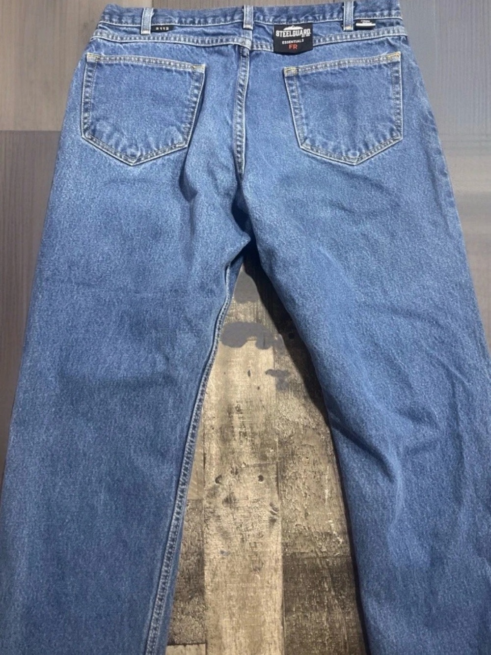 SteelGuard NFPA 2112 FR Men’s Blue Denim CAT 2 36x28 lot of 2 - Picture 4 of 12
